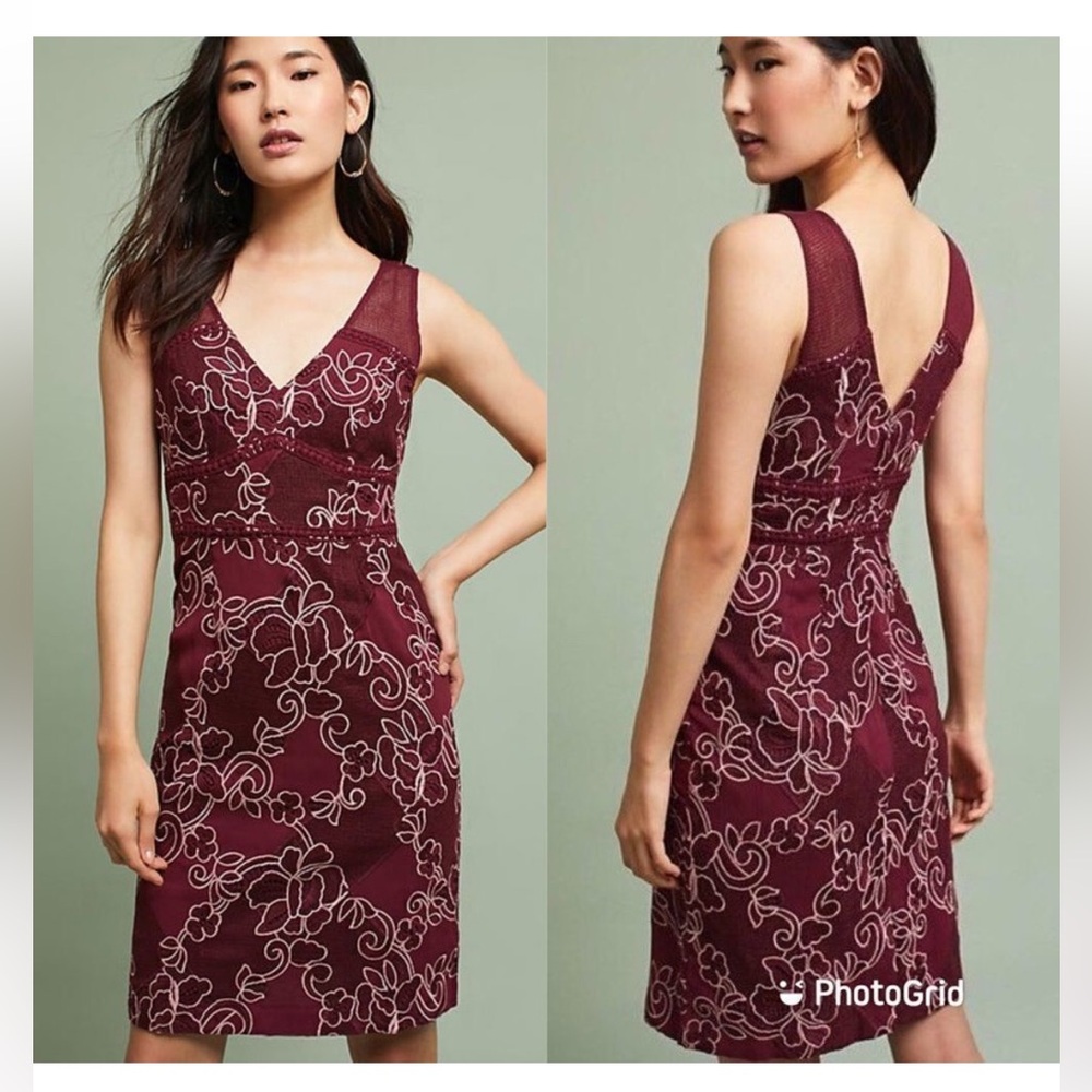 Anthro Brand Moulinette Soeurs Purple Dress Size 4